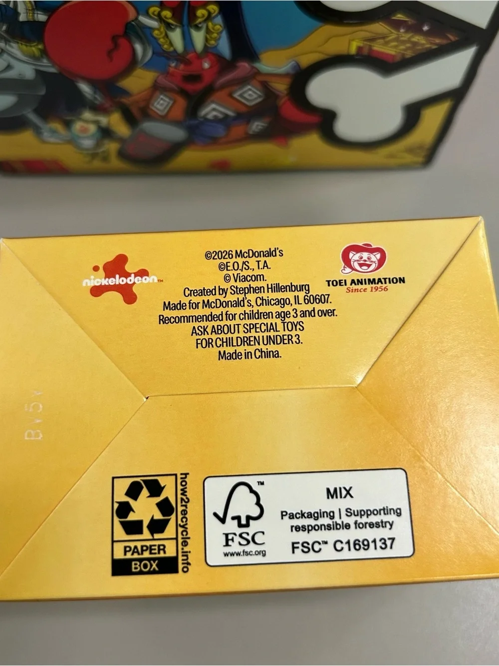 2026 McDonalds SpongeBob SquarePants x One Piece Plankton x Usopp Happy Meal Toy